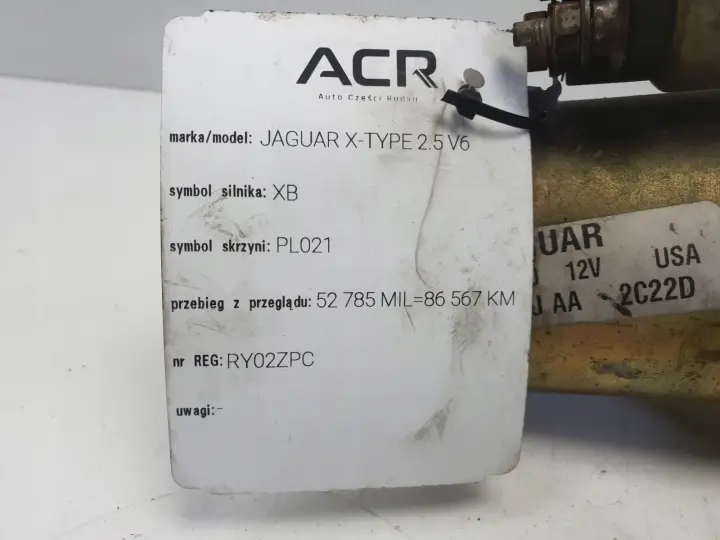Jaguar X-Type 2.5 V6 ROZRUSZNIK 1X4UAA