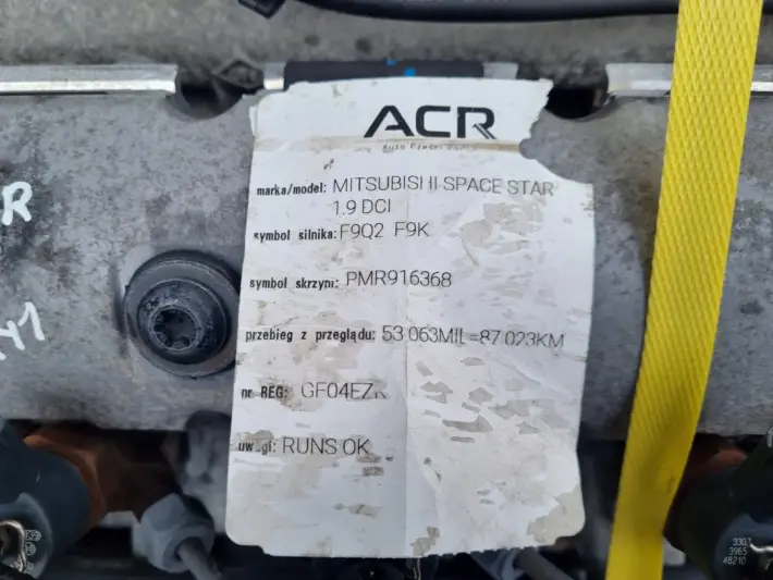 SILNIK KOMPLET Opel Vivaro 1.9 CDTI DCI tylko 82tyś igiełka F9Q760