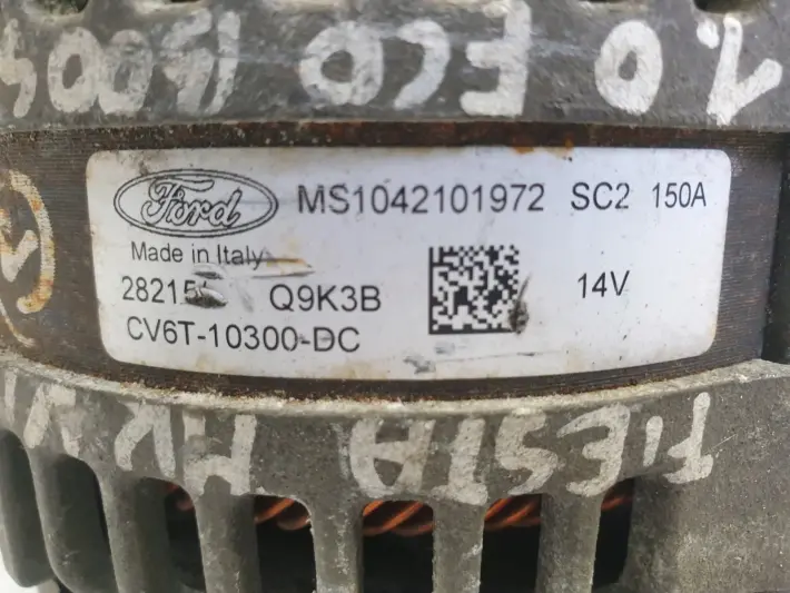 Ford Fiesta MK7 1.0 ECOBOOST ALTERNATOR oryginał