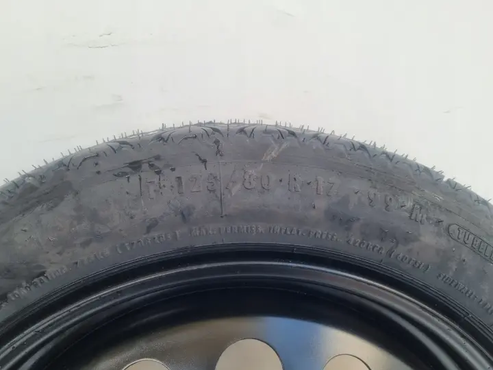 Volvo S80 V70 S60 I KOŁO DOJAZDOWE dojazdówka 125/80 R17 9209872