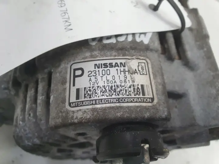 Nissan Micra IV K13 1.2 16V ALTERNATOR 231001HH1A