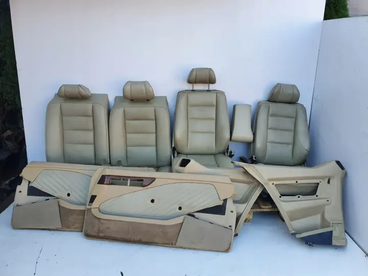 Mercedes W126 Coupe SEC FOTELE KOMPLET FOTELI euro