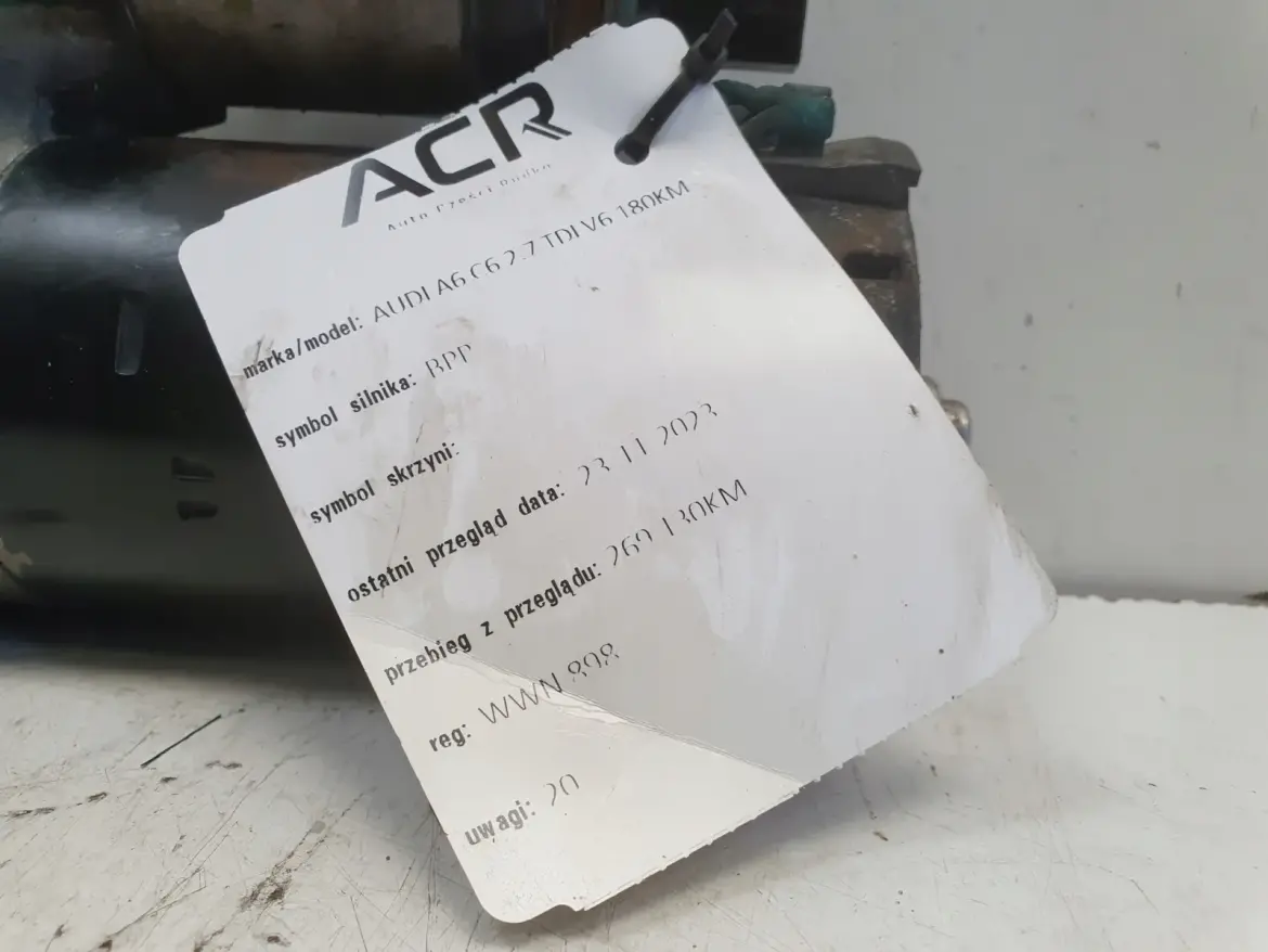 Audi A6 C6 2.7 TDI ROZRUSZNIK 059911024G bosch