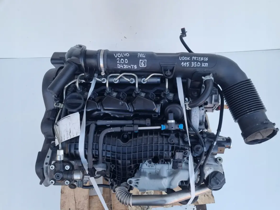 SILNIK KOMPL Volvo V60 S60 II 2.0 D D2 120KM udokumentowane 115tyś D4204T8