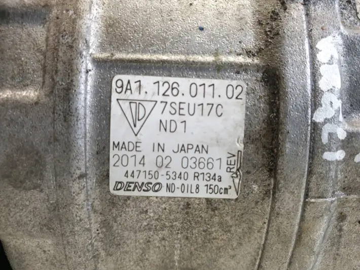 Porsche 911 997 Carrera 3.8 SPRĘŻARKA KLIMATYZACJI