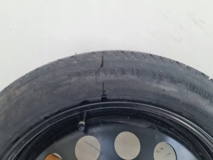 Volvo S80 V70 S60 I KOŁO DOJAZDOWE dojazdówka 125/80 R17 9209872