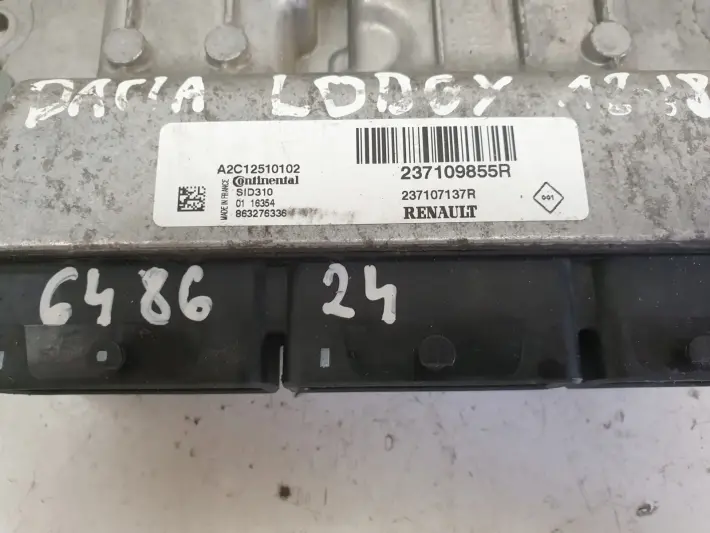 Dacia Duster II 1.5 DCi STEROWNIK SILNIKA komputer 237109855R