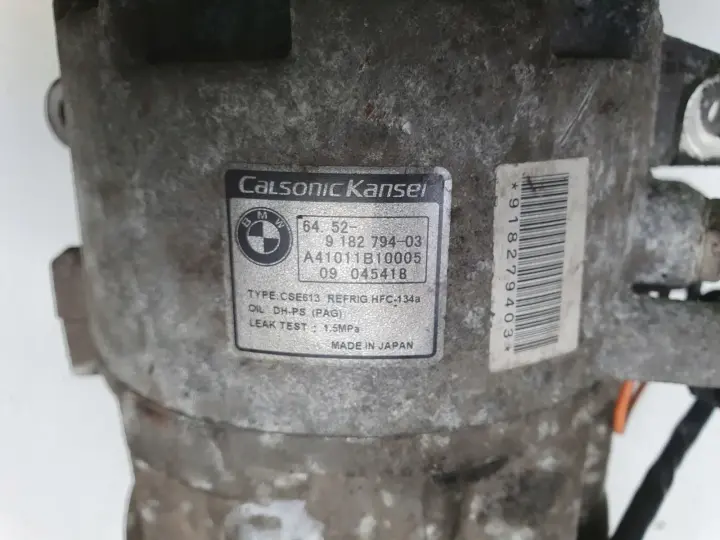 BMW E87 E90 2.0 i SPRĘŻARKA KLIMATYZACJI 9182794-03