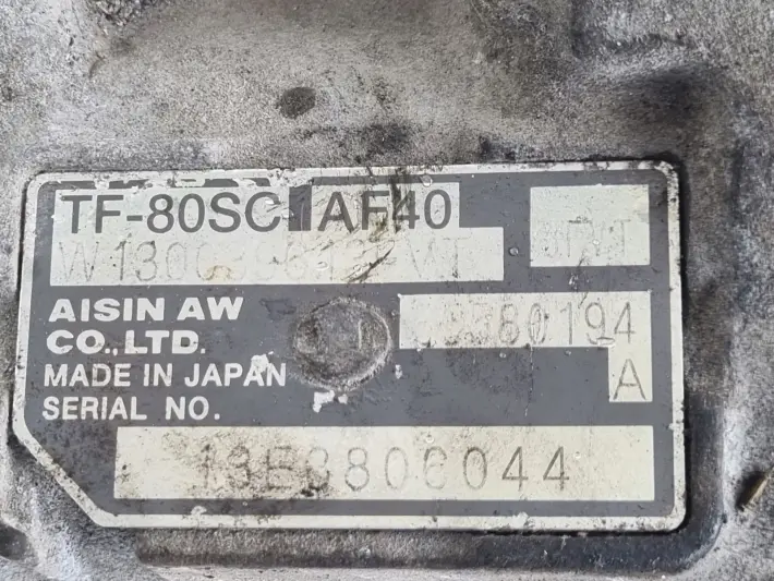 Opel Insignia 2.0 CDTI AUTOMATYCZNA SKRZYNIA BIEGÓW 55580194A TF-80SC