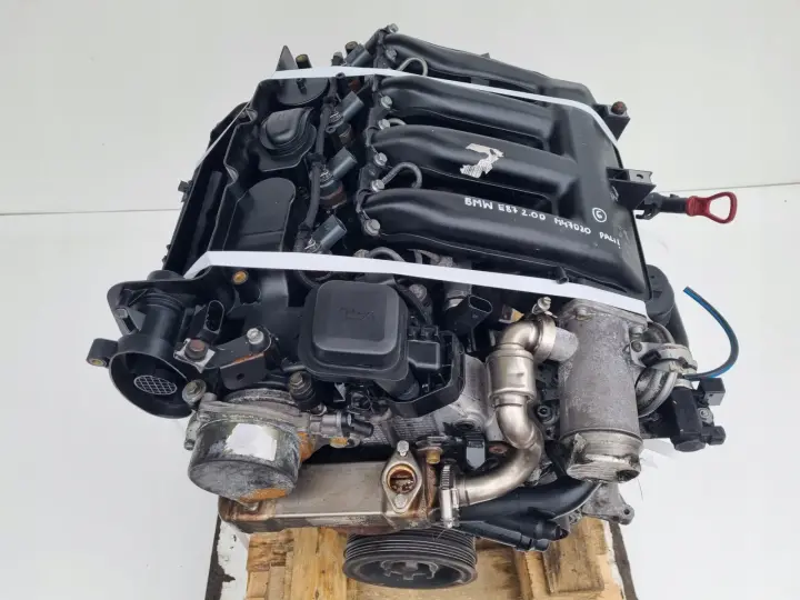 SILNIK KOMPLET BMW E87 2.0 D DIESEL 169tyś M47D20 204D4
