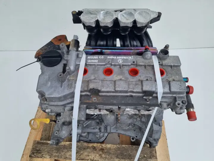 SILNIK KOMPLET Nissan Micra III K12 1.0 16V ładna kompresja CR10 CR10DE