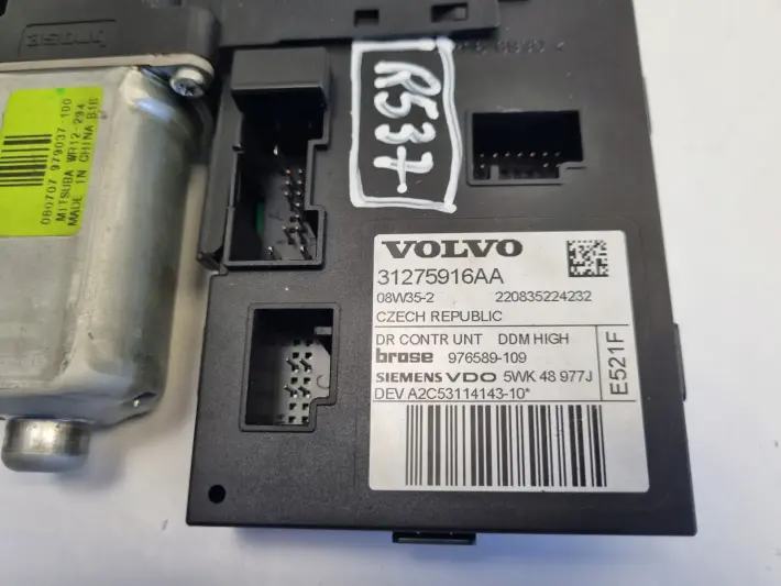 Volvo S40 II V50 C30 SILNICZEK SZYBY lewy przód moduł drzwi 31275916AA