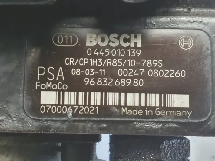 Land Rover Freelander II 2.2 TD4 POMPA WTRYSKOWA 0445010139
