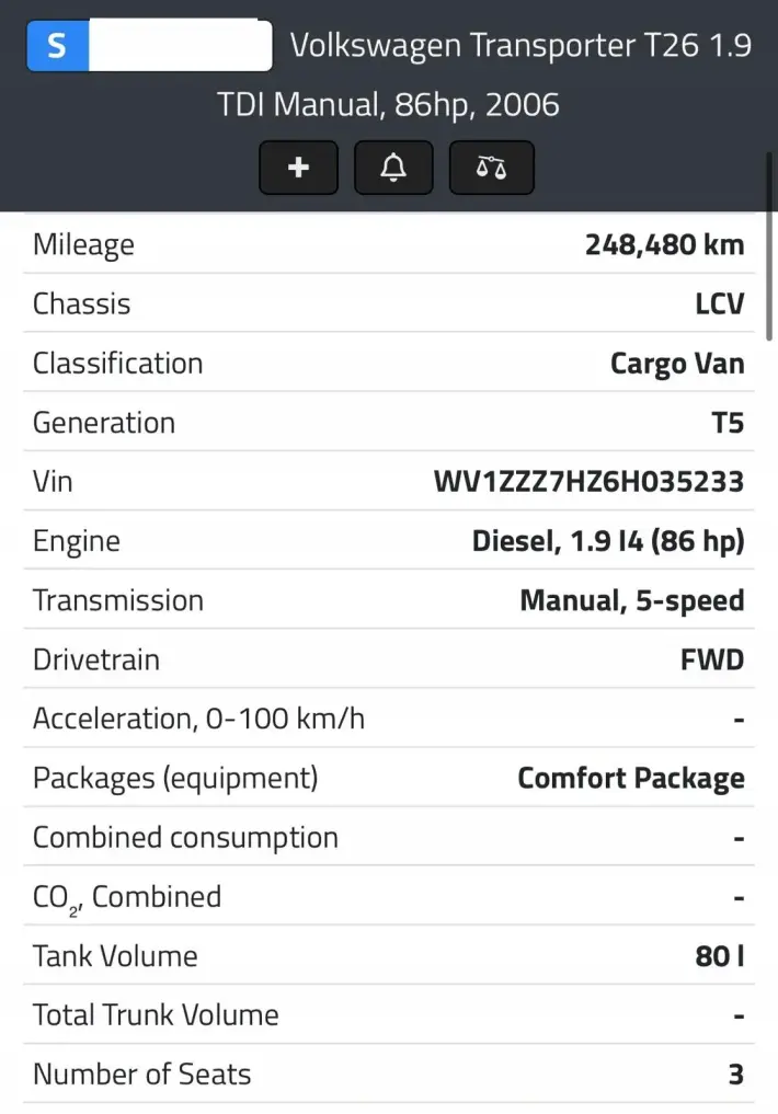 SILNIK KOMPLET VW Multivan V 1.9 TDI 85KM udokumentowane 248tyś AXC