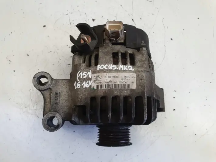 Ford Focus MK2 II 1.6 16V ALTERNATOR MS1022118354 105A