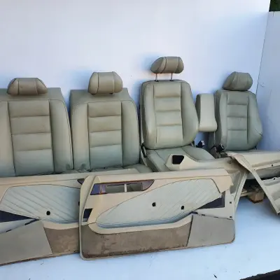 Mercedes W126 Coupe SEC FOTELE KOMPLET FOTELI euro