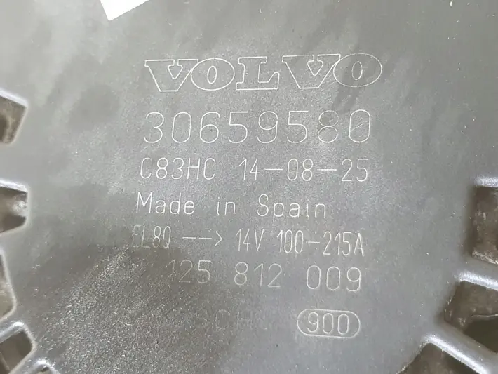 Volvo S60 II V60 2.0 D3 D4 ALTERNATOR 30659580 0125812009