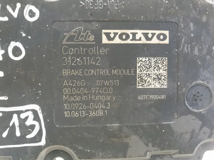 Volvo V70 III XC70 II POMPA ABS Sterownik 31261142