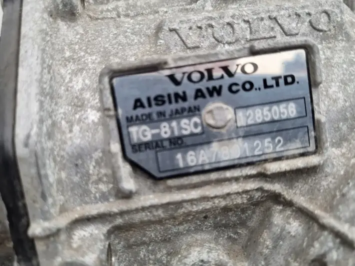 Volvo S60 II V60 2.0 D DIESEL AUTOMATYCZNA SKRZYNIA BIEGÓW 1285056 TG-81SC