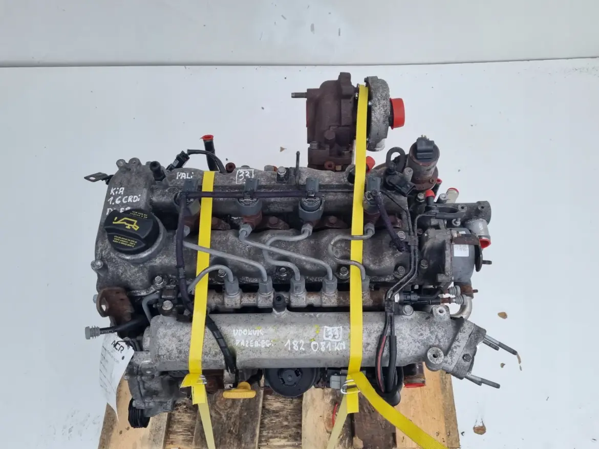 SILNIK KOMPLET Hyundai Elantra IV 1.6 CRDI 116KM udokumentowane 182tyś D4FB