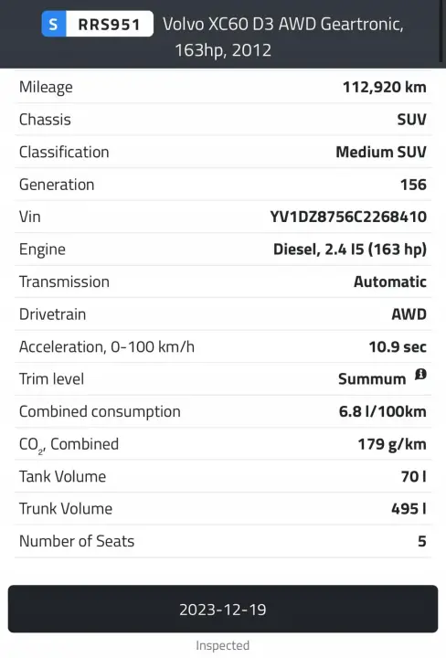 SILNIK BEZ OSPRZĘTU Volvo V70 III 2.4 D D4 DIESEL 163KM 112tyś D5244T17