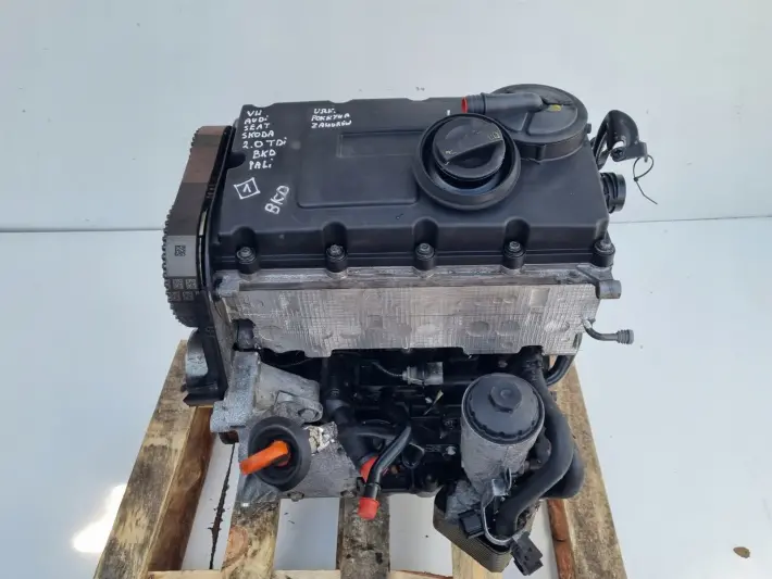 SILNIK BEZ OSPRZĘTU Skoda Superb II 2.0 TDI 140KM BKD