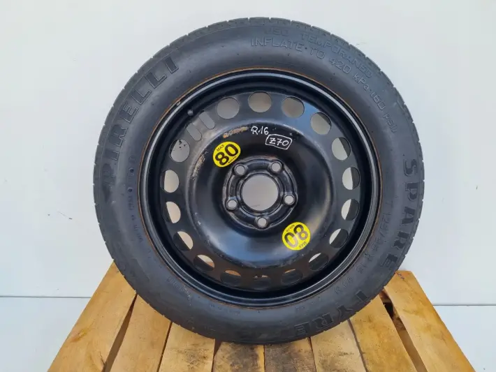 Opel Vectra C Astra H KOŁO DOJAZDOWE dojazdówka 125/85 R16 5x110 2160132