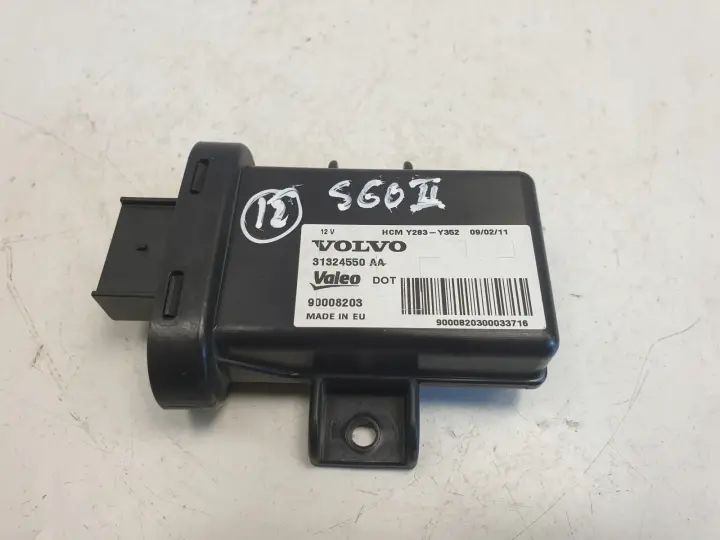 Volvo S60 II MODUŁ STEROWNIK ŚWIATEŁ 31324550