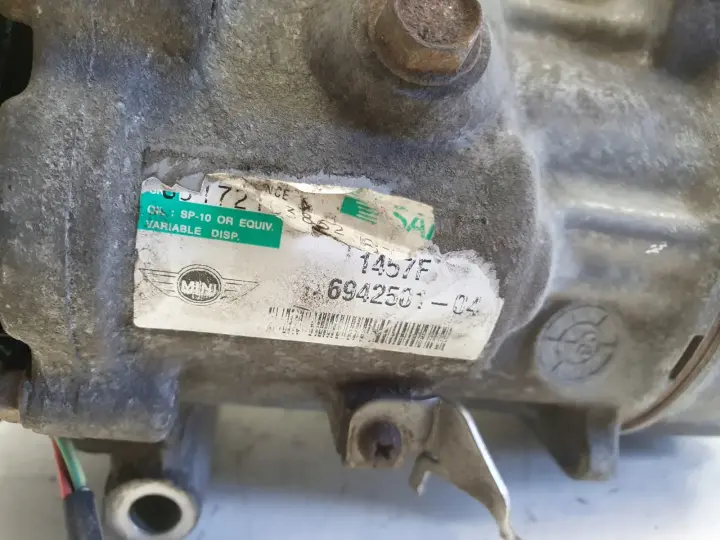 Mini Cooper R56 1.6 16V VTi SPRĘŻARKA KLIMATYZACJI pompa 6942501
