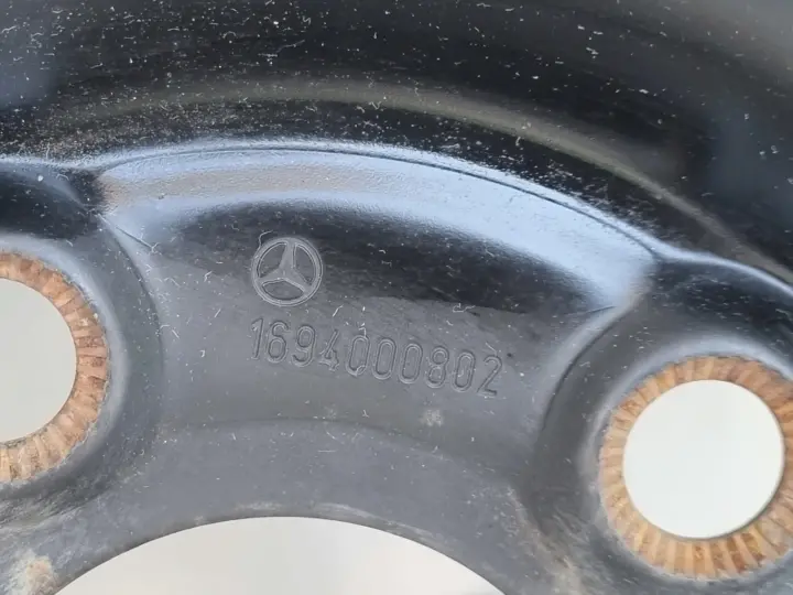 Mercedes W169 W245 KOŁO DOJAZDOWE dojazdówka 125/90 R16 5x112 1694000802