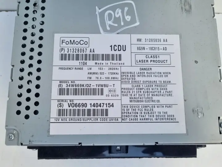 Volvo XC70 V70 III S80 II RADIOODTWARZACZ Radio CD 31328067 31328067AA