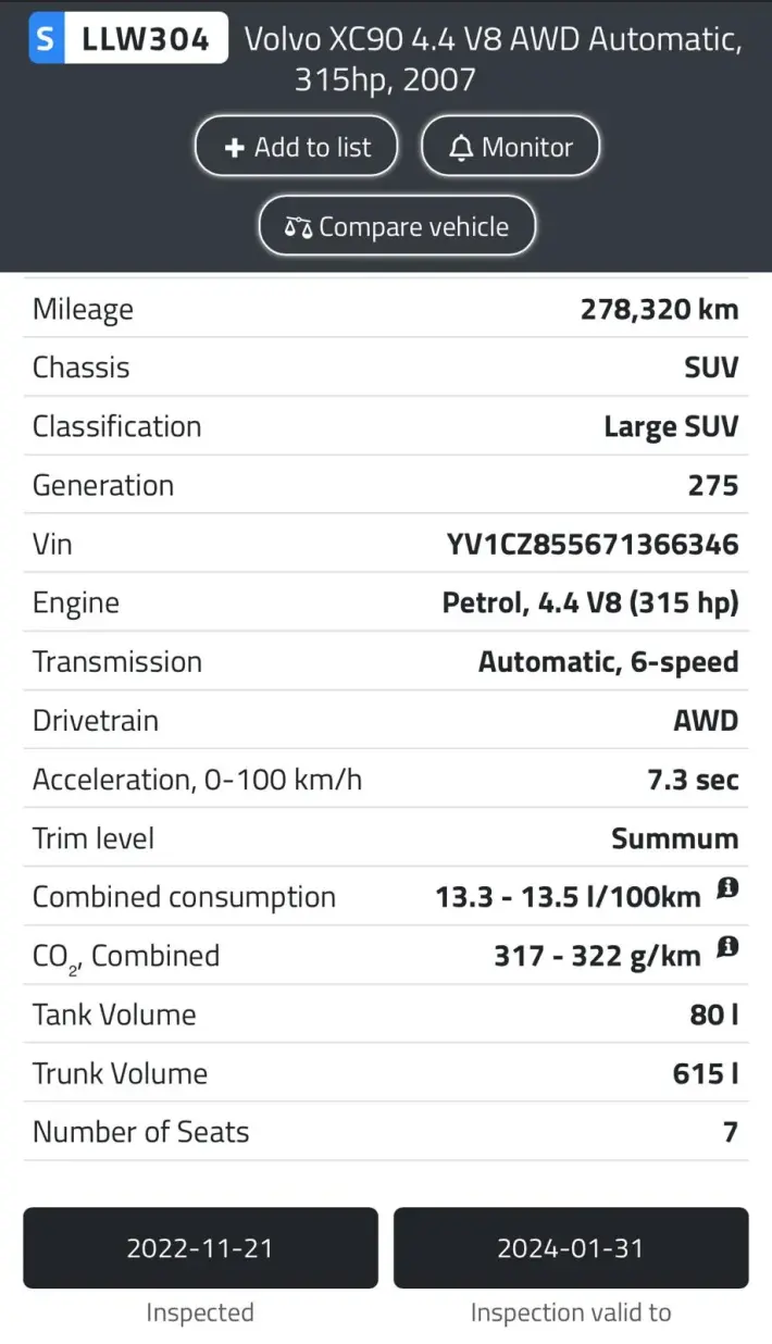 SILNIK KOMPLET Volvo S80 II 4.4 V8 316KM udokumentowane 278tyś B8444S