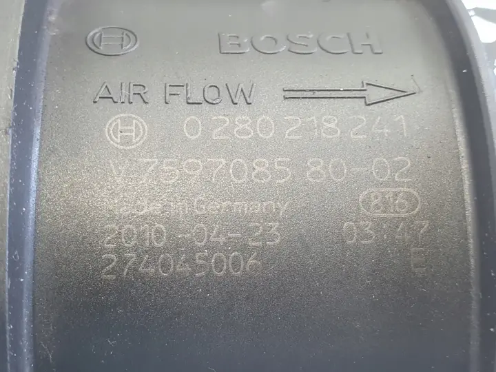 Peugeot 308 1.6 THP PRZEPŁYWOMIERZ POWIETRZA 0280218241