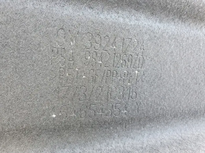 Opel Corsa F 5D PÓŁKA BAGAŻNIKA 98421269ZD