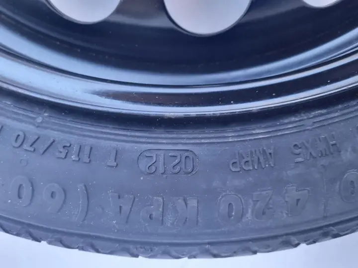 Opel Astra J Zafira C KOŁO DOJAZDOWE dojazdówka 115/70 R16 5x110 2160140