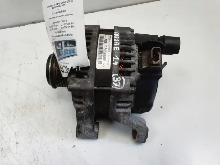 Opel Corsa E 1.4 16V ALTERNATOR 13585666B denso