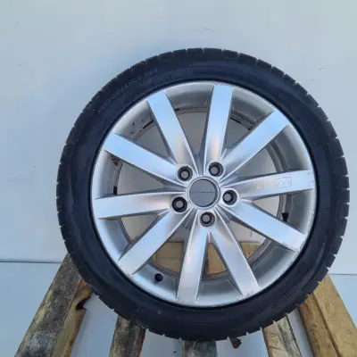 Vw FELGA ALUMINIOWA KOŁO ZAPASOWE zapas R17 5x112 ET54 Runway 225/45 2021R