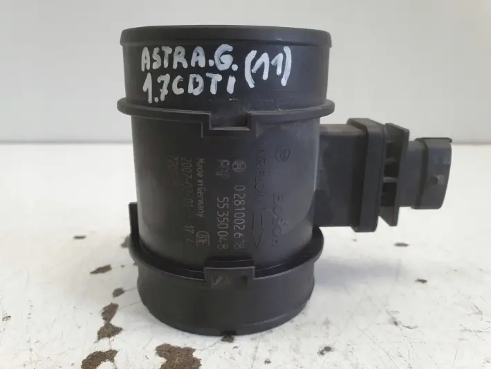 Opel Astra II G 1.7 CDTI 98-09r PRZEPŁYWOMIERZ 0281002618 55350048