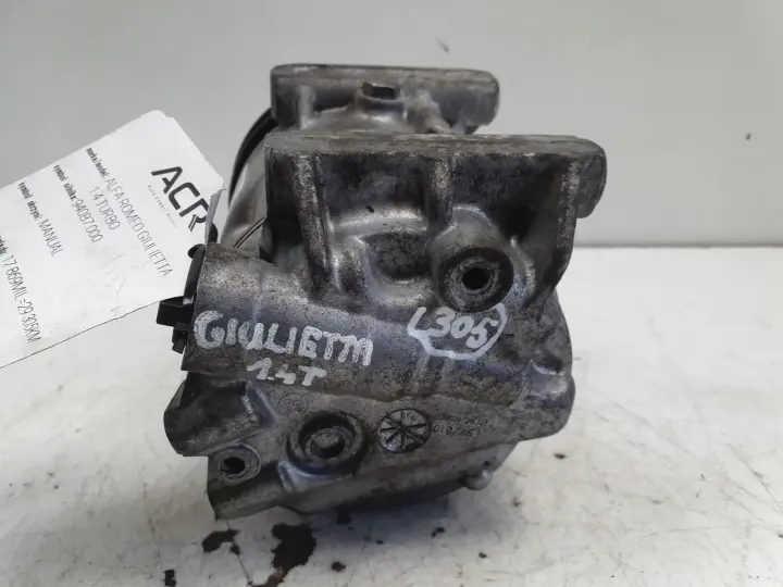 Alfa Romeo Giulietta 1.4 T SPRĘŻARKA KLIMATYZACJI pompa 50547717