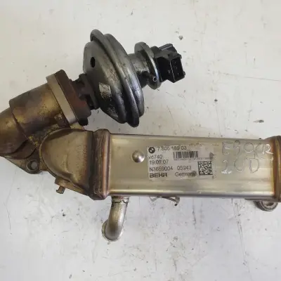 BMW E90 320D 2.0 D CHŁODNICA SPALIN ZAWÓR EGR