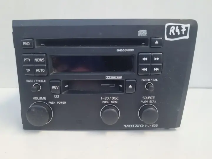 Volvo S60 I XC70 I V70 II RADIOODTWARZACZ CD Radio HU-603 30657637