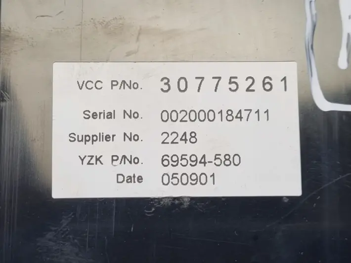 Volvo S40 II V50 C30 EKRAN RADIA Wyświetlacz 30775261
