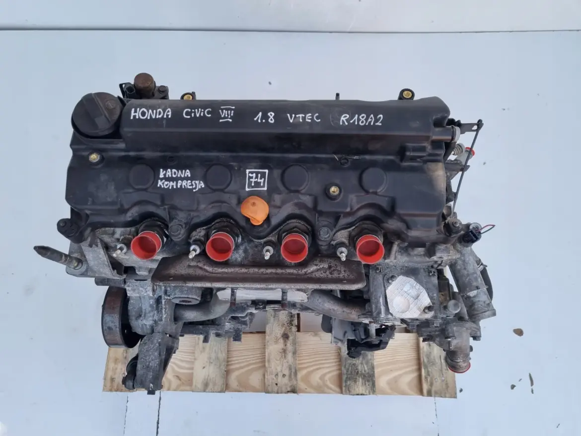 SILNIK KOMPLET Honda Civic VIII UFO 1.8 i-VTEC 140KM ładna kompresja R18A2