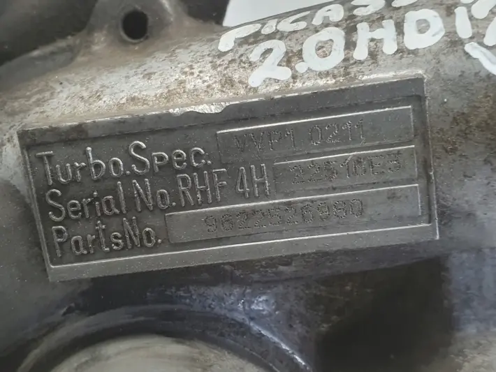 Peugeot 406 2.0 HDI TURBOSPRĘŻARKA turbo 9622526980