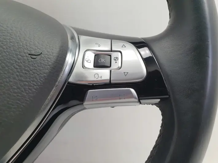 VW Golf VII R LINE KIEROWNICA SKÓRZANA ŁOPATKI
