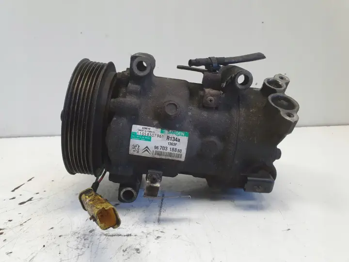 Peugeot Partner II 1.6V HDI 08-18r SPRĘŻARKA KLIMATYZACJI 9670318880