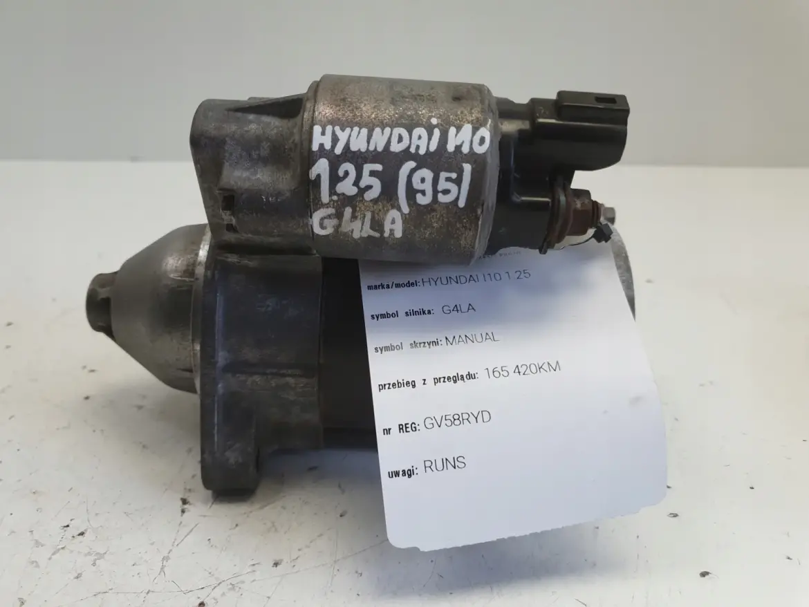 Hyundai I10 1.2 16V ROZRUSZNIK 36100-03200