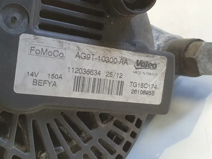 Ford Focus III MK3 2.0 TDCI ALTERNATOR AG9T-10300-AA