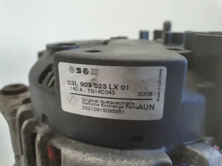 Seat Leon III 1.6 TDI ALTERNATOR 03L903023L