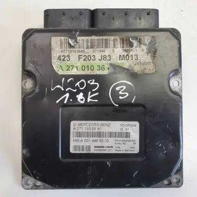 Mercedes W203 1.8 K STEROWNIK SILNIKA komputer